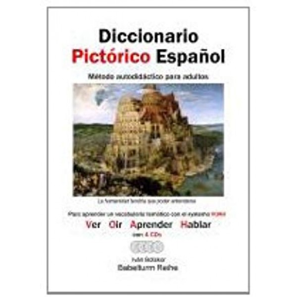Diccionario Pictórico Español + 4 CD