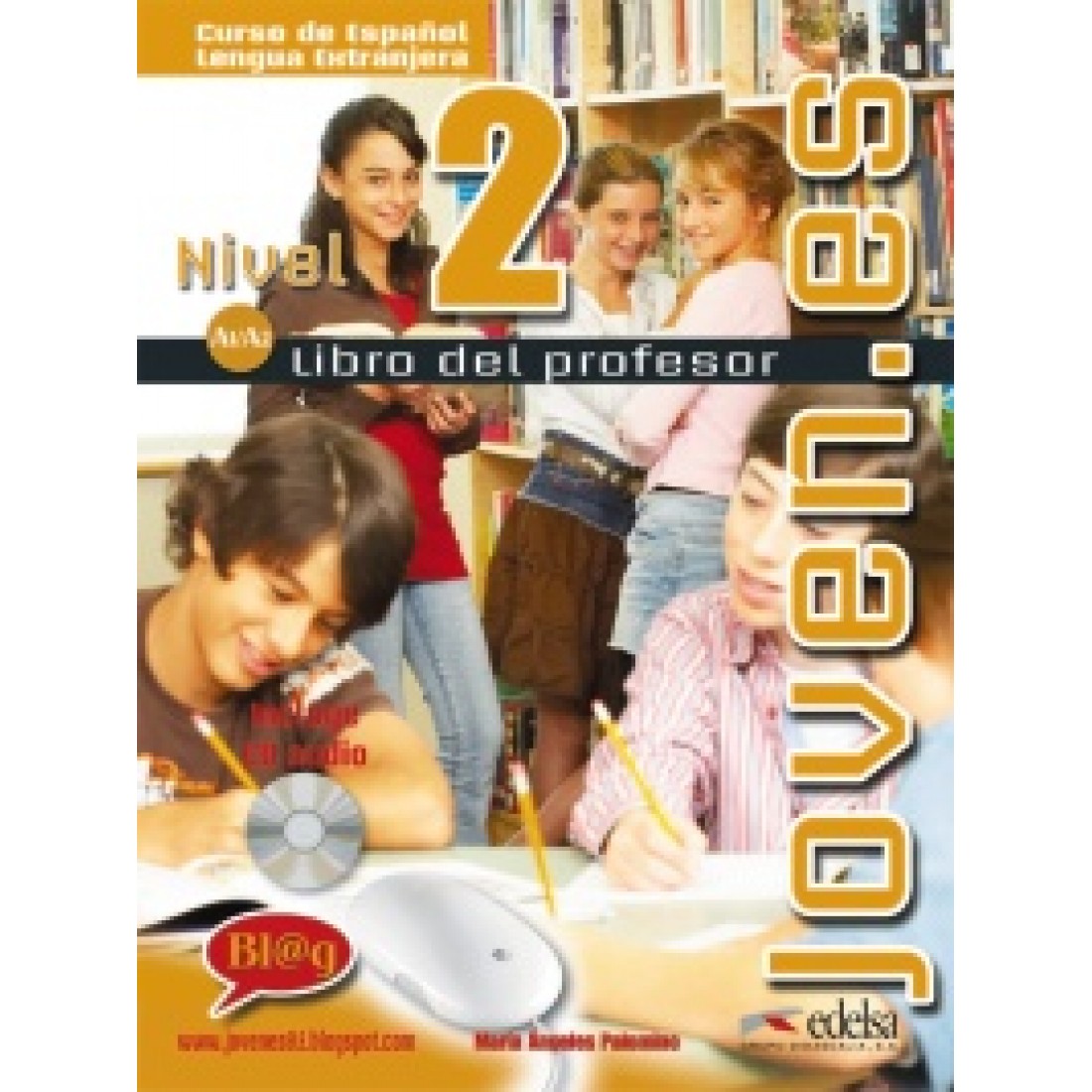 Jovenes 2 A1a2 Libro Del Profesor Cd Audio - 